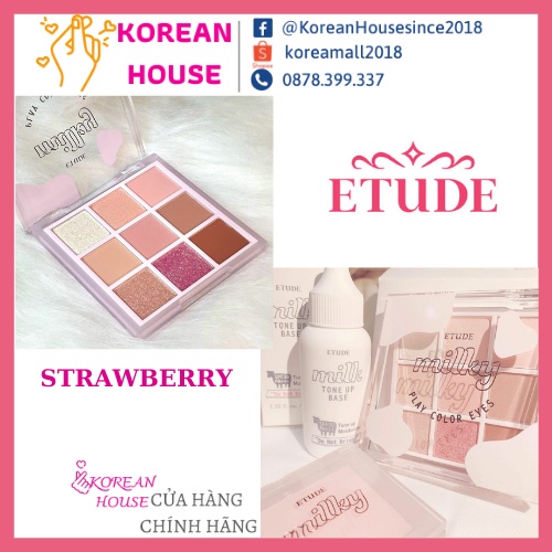 PHẤN MẮT 9 Ô ETUDE HOUSE_BỘ SƯU TẬP MILKY PLAY COLOR EYES_Bản mới 2021