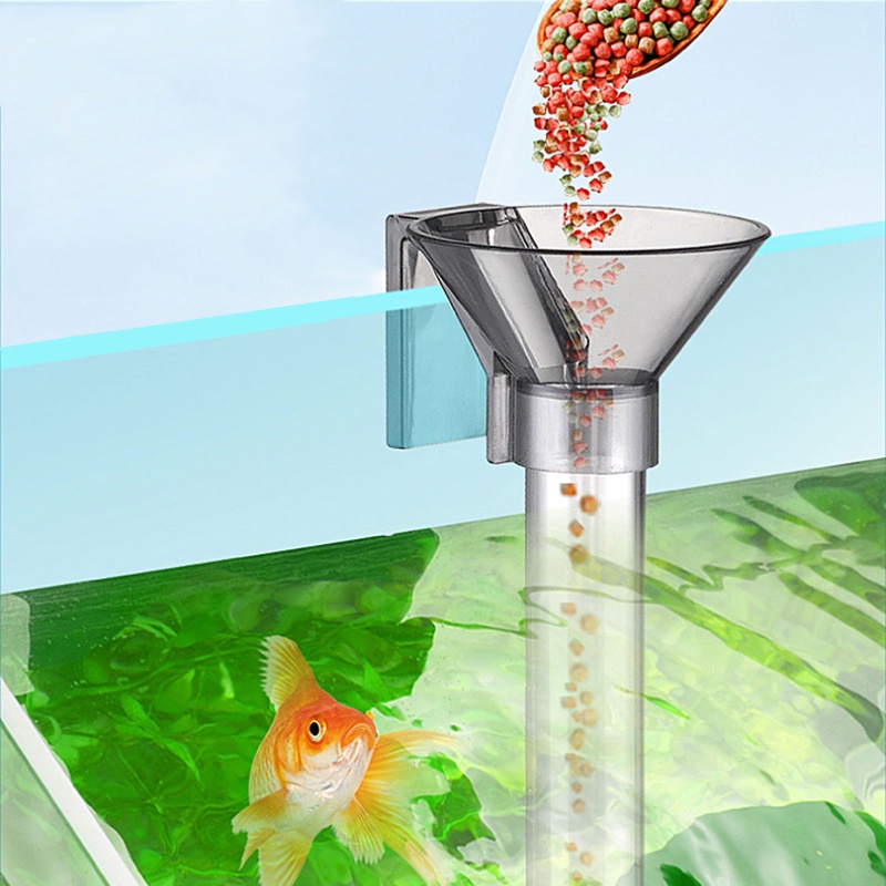 Khay Đựng Thức Ăn Kèm Móc Treo Dạng Nổi Tiện Dụng Cho Bể Cá