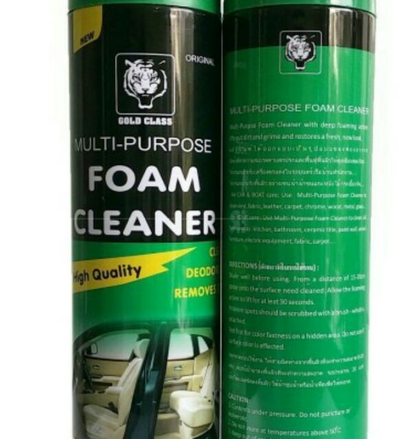 Xịt tẩy, vệ sinh nội thất ô tô Foam Cleaner- bọt hổ(Thái Lan)