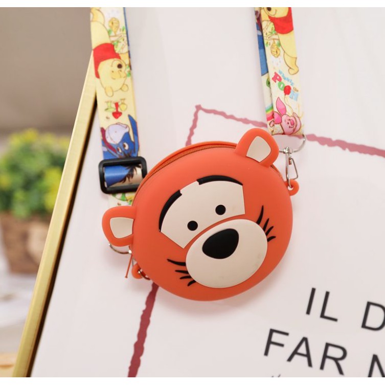 Túi dẻo silicon dây dù hình thú