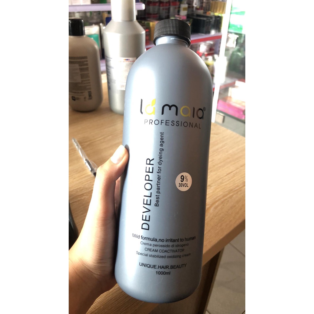 Oxy Trợ Nhuộm Tóc Lamaia 10 20 30 40 Vol Developer Mềm mượt Tóc Mùi Thơm Bạc Hà Giảm Xót Da Đầu Bestmypham