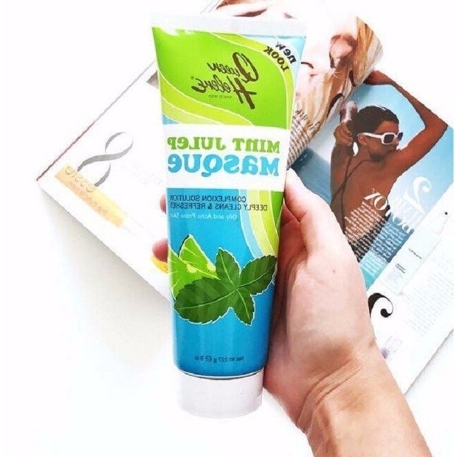 Mặt Nạ Đất Sét Queen Helene Mint Julep Masque 227g  USA, kiềm dầu dưỡng da - Mị Đẹp Authentic