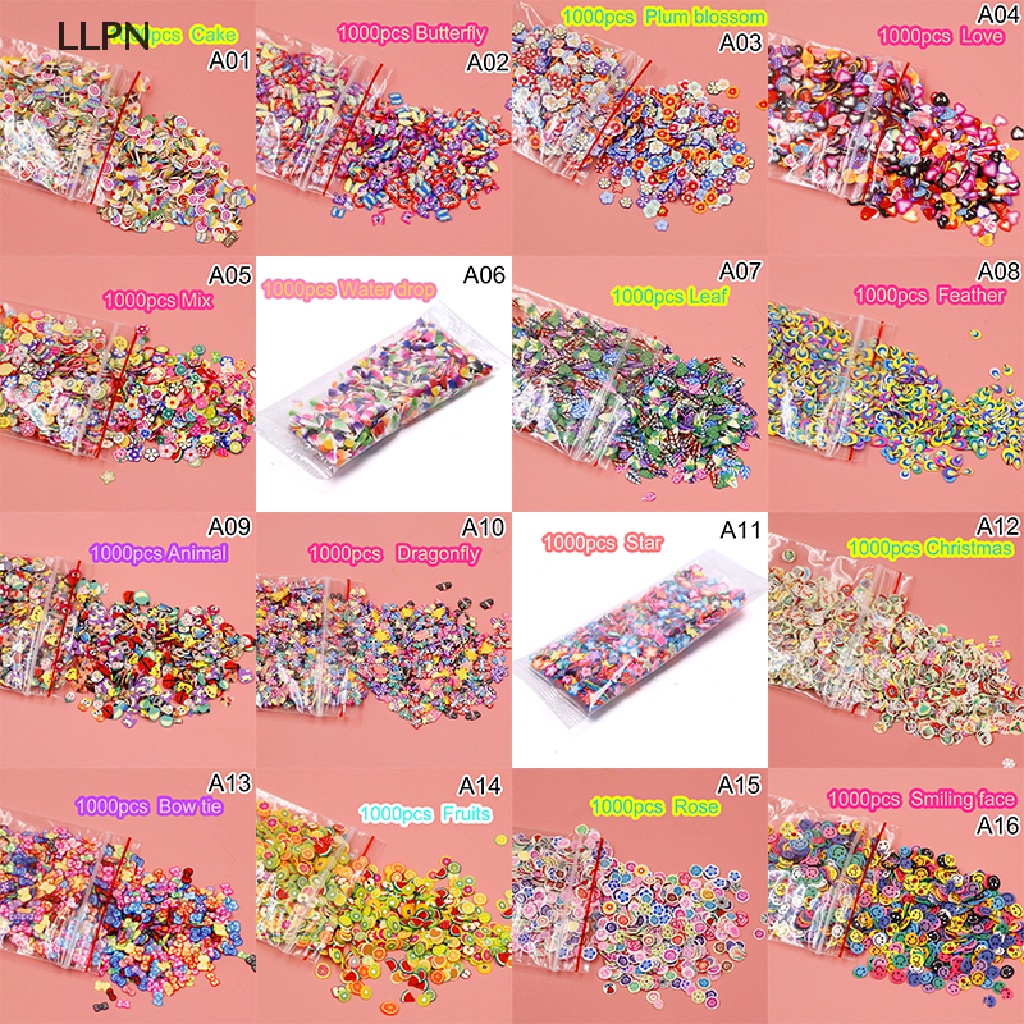 Set 1000 Khuôn Làm Trang Sức Hình Trái Cây Diy