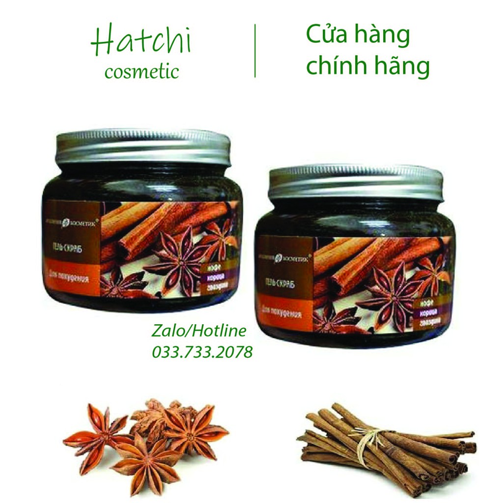 Tẩy Da Chết Quế Hồi Của Nga