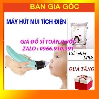 Máy Hút Mũi Cho Bé Little Bess [COMBO TẶNG KÈM ] Cốc Chia Vạch Ml Pha Sữa GIÁ SỈ - Máy Sạc Pin Thông Minh Chính Hãng