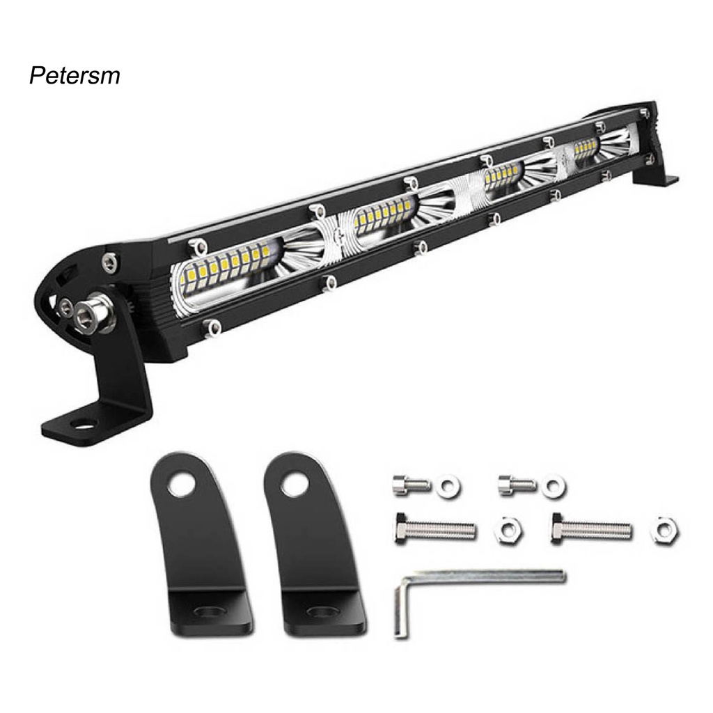 Thanh đèn LED 7/14/20 Inch bằng PP bản rộng tản nhiệt cho SUV