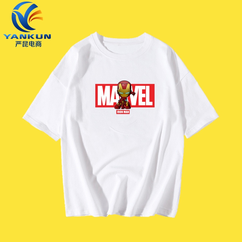 Áo thun nam tay ngắn cổ tròn có in hình chữ thời trang phong cách