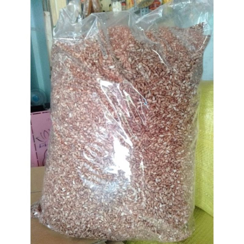1 kg gạo lứt sấy nguyên vị đóng túi zip