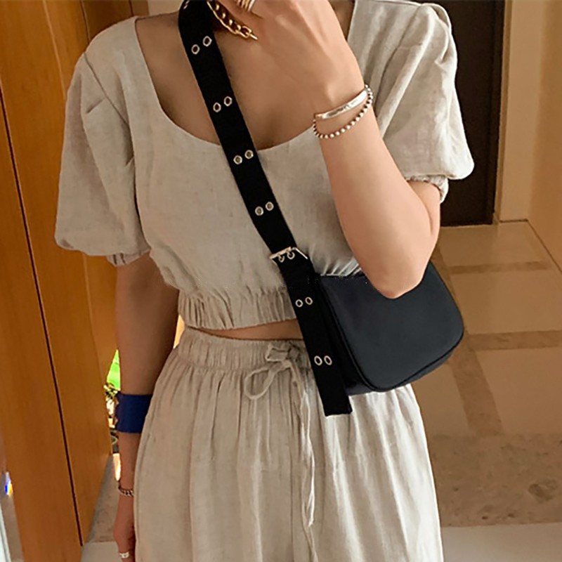 Túi đeo chéo quai điều chỉnh phong cách vintage sành điệu