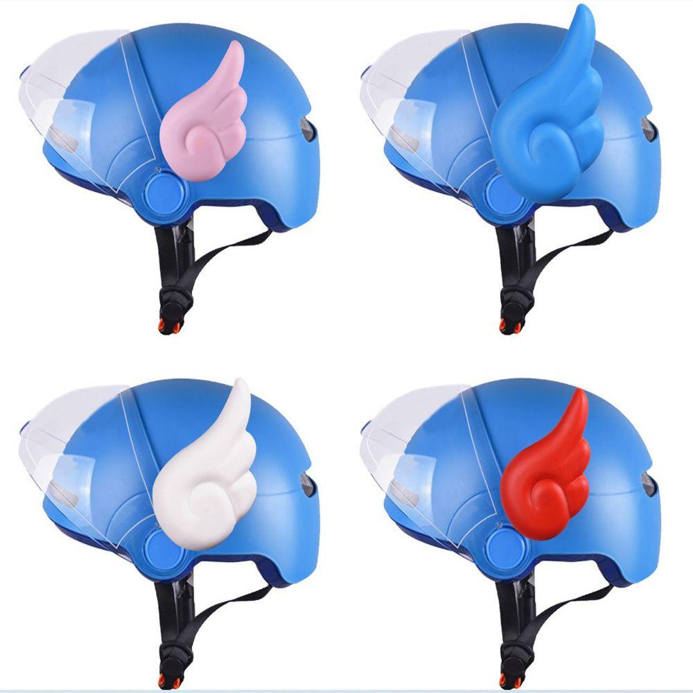 2 Phụ Kiện Trang Trí Mũ Bảo Hiểm Xe Máy Không Biến Dạng Dễ Lắp Đặt