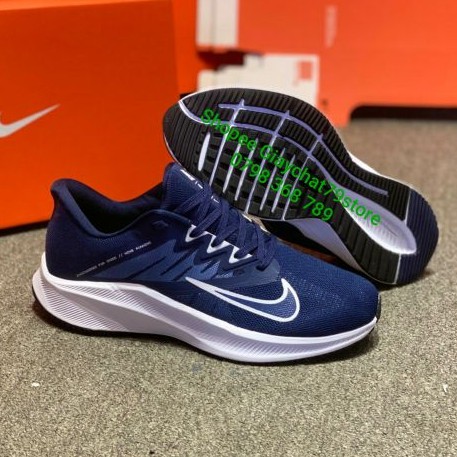 Giày Nike Running Quest 3 2020 Navy Men's [Chính Hãng - FullBox] Giaychat79store