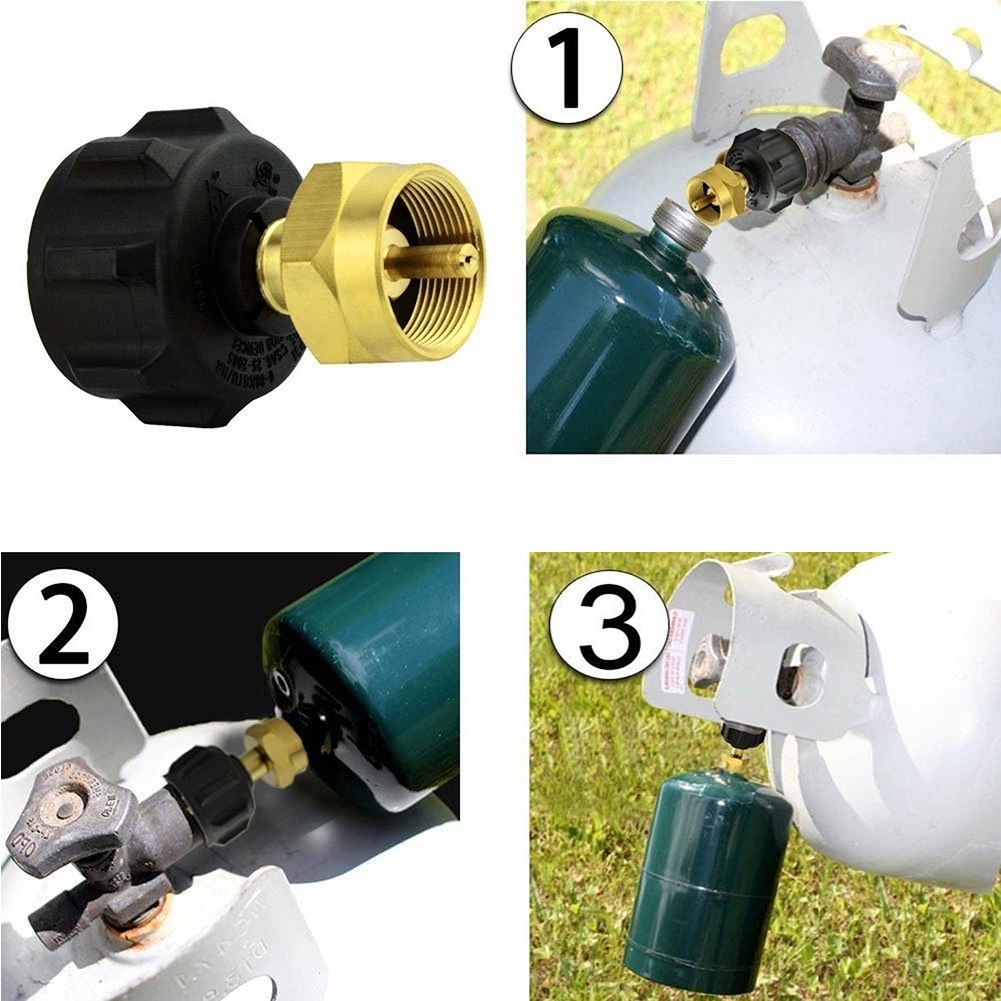 Van Điều Chỉnh Khí Propane QCC1 1 LB Chuyên Dụng Cho Nướng BBQ Ngoài Trời Mới