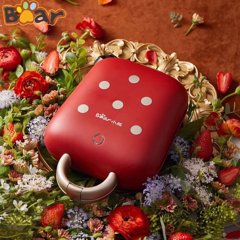 MÁY NƯỚNG SANDWICH BEAR B05N1 HÌNH DÂU TÂY