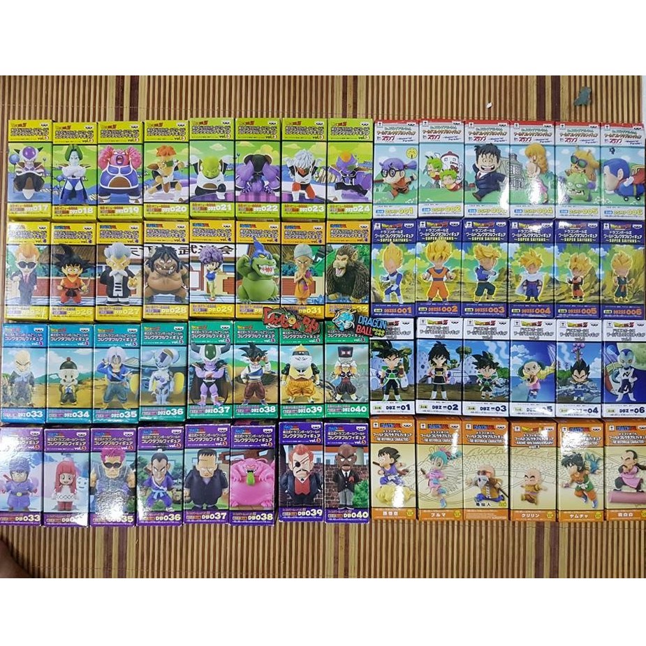 Tổng hợp Dragonball DWC, WCF lần 1