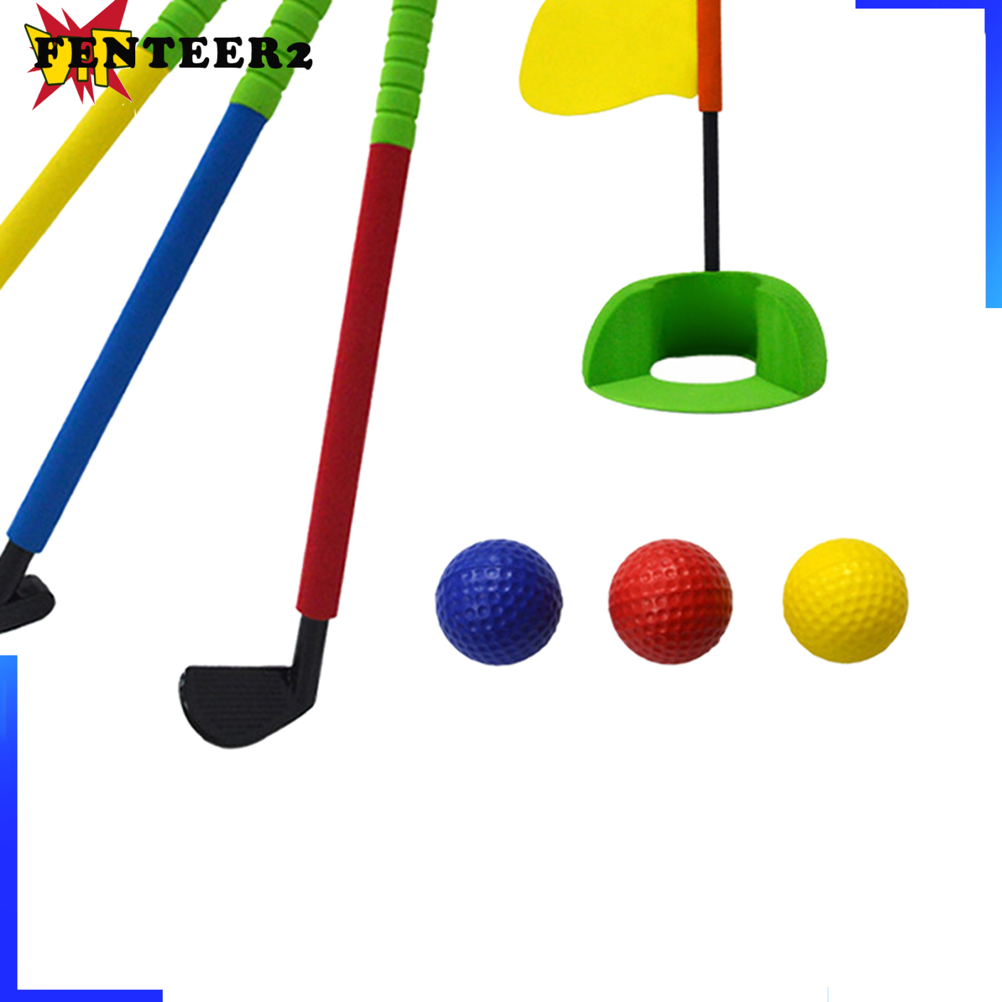 Set 3 Gậy Đánh Golf Fenteer2 Cho Trẻ Em