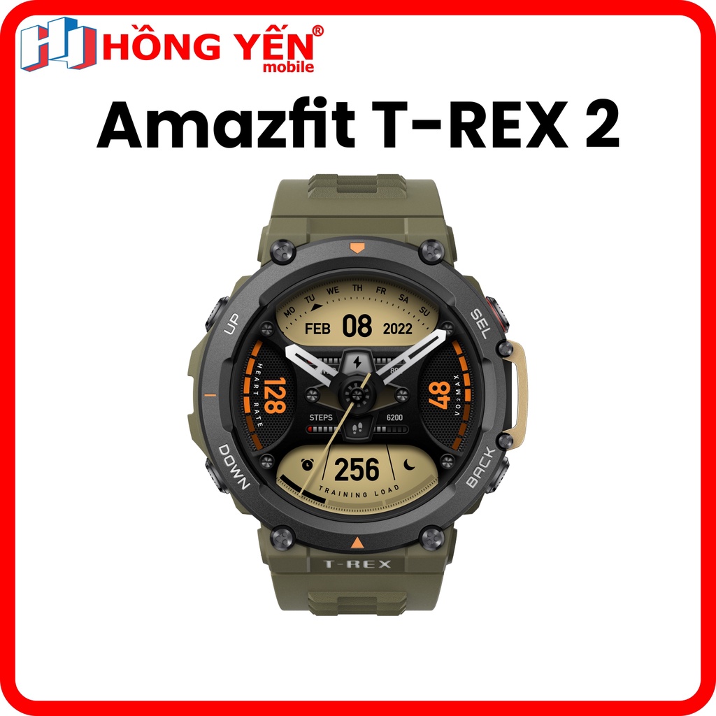 Đồng hồ thông minh Amazfit T-REX 2 (Quốc Tế) - Hàng Chính Hãng - Bảo Hành 12 Tháng