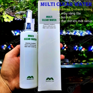 Multi Clear Water | Chế phẩm khử màu lũa - khử bụi - làm trong nước nhanh chóng
