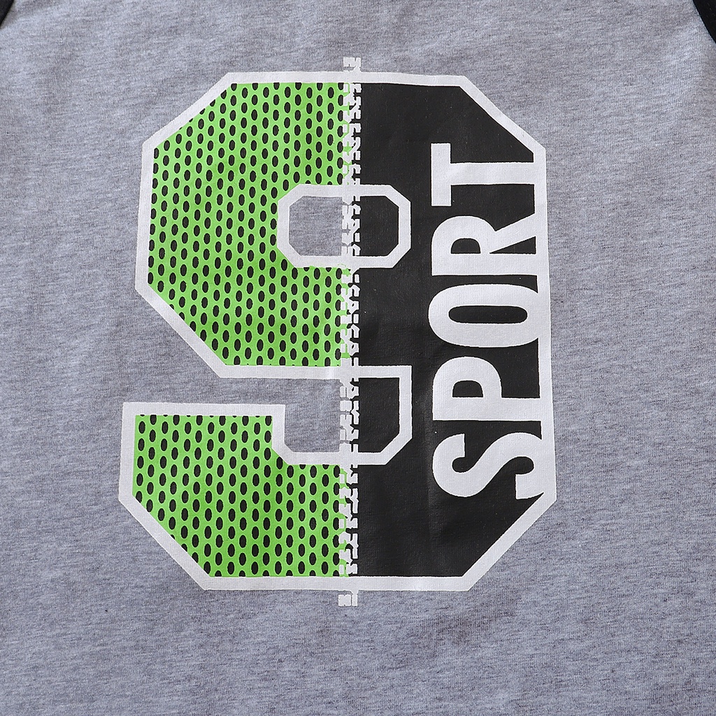 Set đồ thể thao Mikrdoo 2 món gồm áo thun không tay + quần short thời trang mùa hè cho bé trai