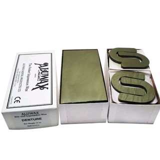 Sáp nhôm nha khoa ghi dấu cắn Aluwax (4 miếng cung U hay 2 miếng chữ nhật)
