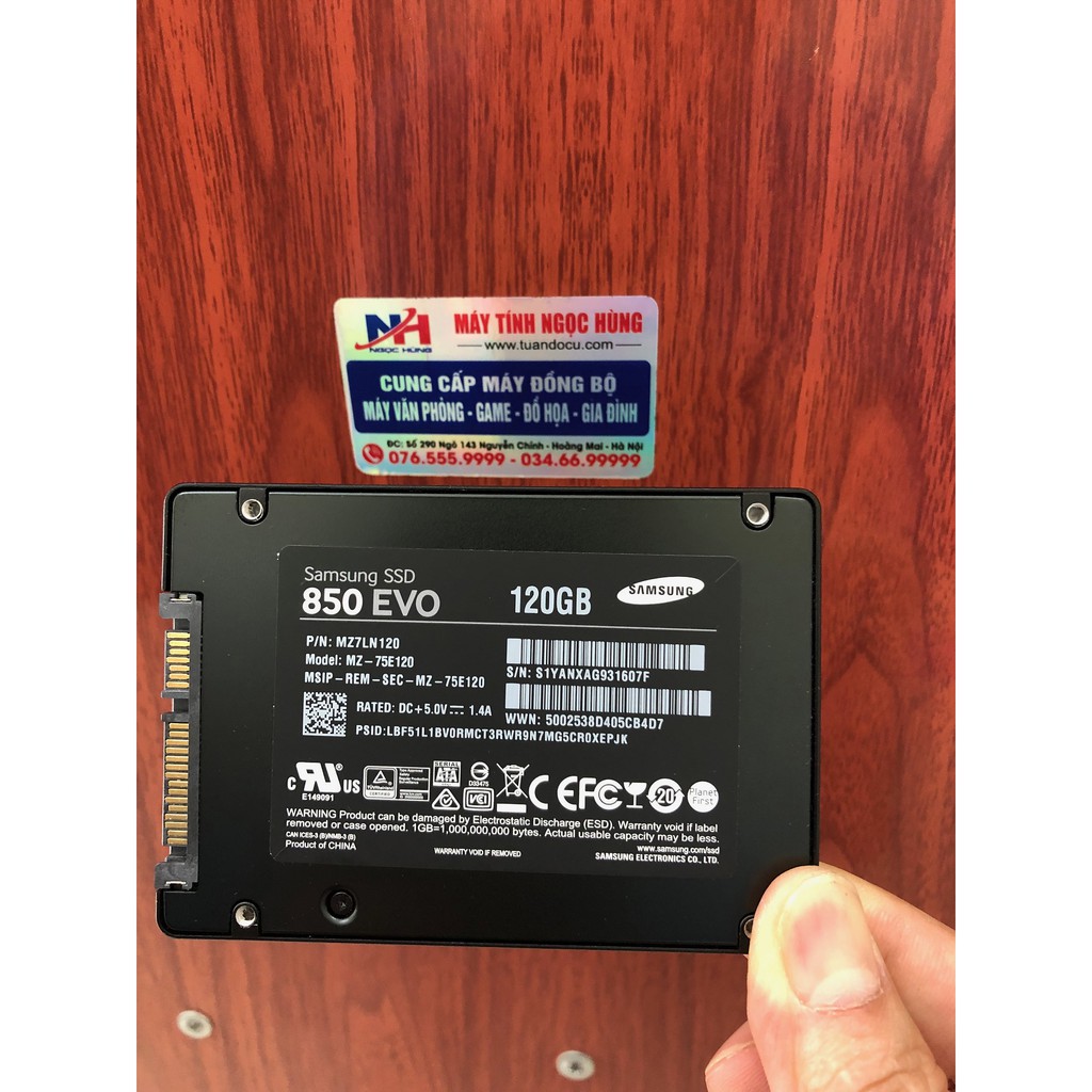 SSD 120G 850 EVO Samsung