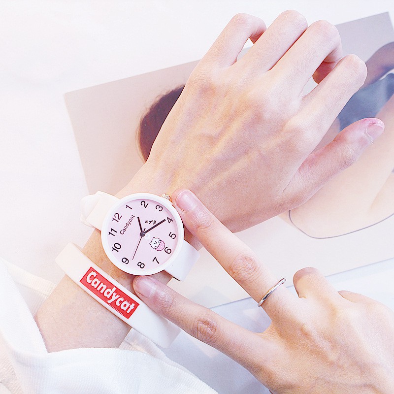 (Giá sỉ) Đồng Hồ Trẻ Em Candycat C89, Mặt Tròn Số Họa Tiết Gấu Con Mặt Ngố Siêu Dễ Thương, Dây Silicon Mềm Dẻo | BigBuy360 - bigbuy360.vn