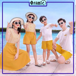 Đồ gia đình ❤️𝑭𝑹𝑬𝑬𝑺𝑯𝑰𝑷❤️ Giảm 5K khi nhập mã [ DO BO ] Đồ Gia Đình 4 Người Phối Sọc Caro