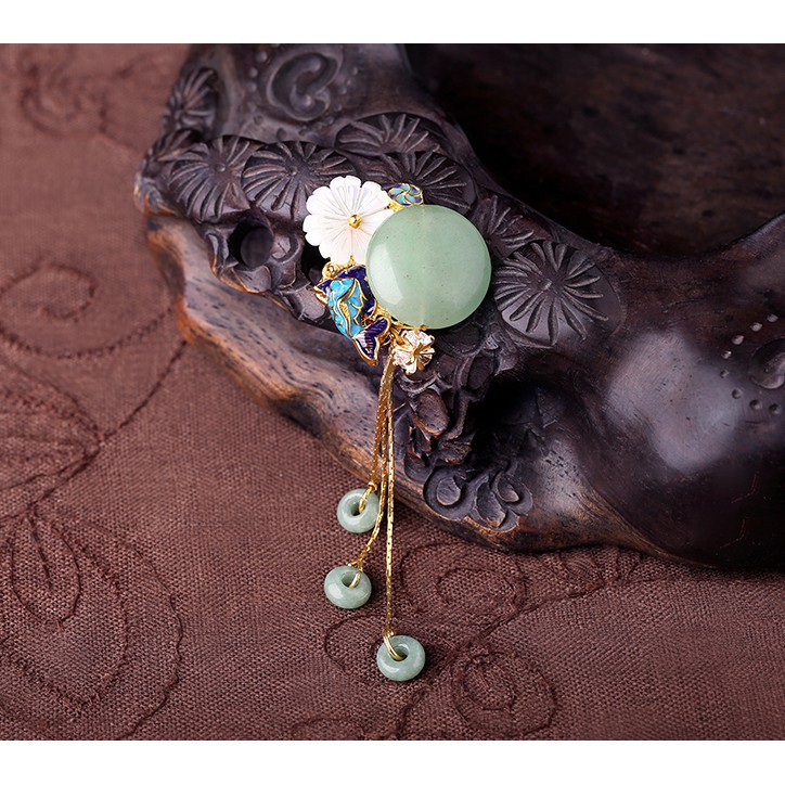 TC022 Trâm Cài Áo Đá Cao Cấp Đông Linh