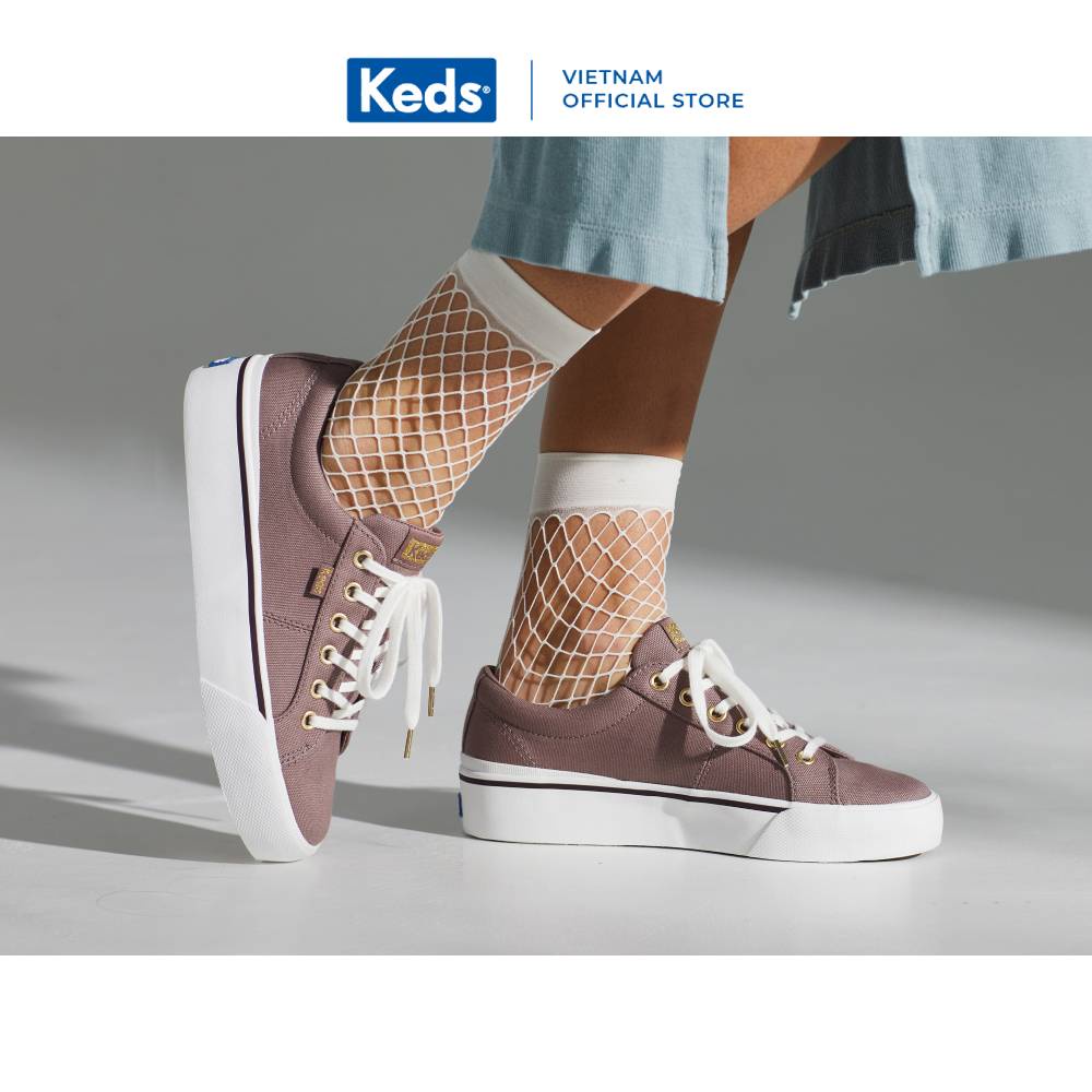 Giày Thể Thao Keds Nữ- Jump Kick Dou Organic Cotton- KD065459WF
