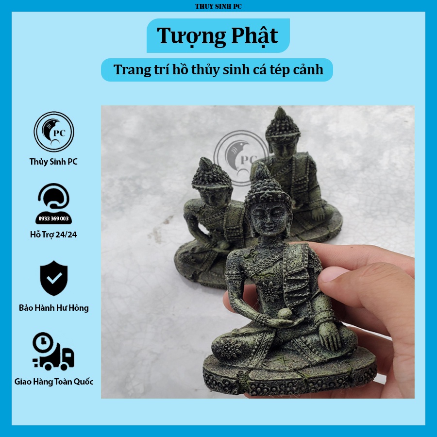Tượng phật trang trí bể thủy sinh terrarium