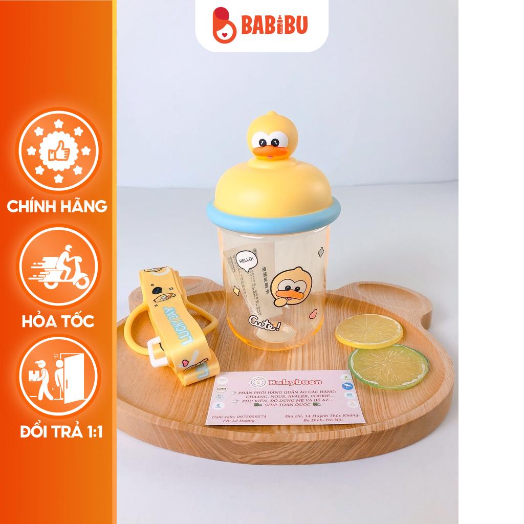 Bình Nước Tập Uống Cho Bé Cute, Bình Nước An Toàn, Dễ Sử Dụng Babibu - BNTU