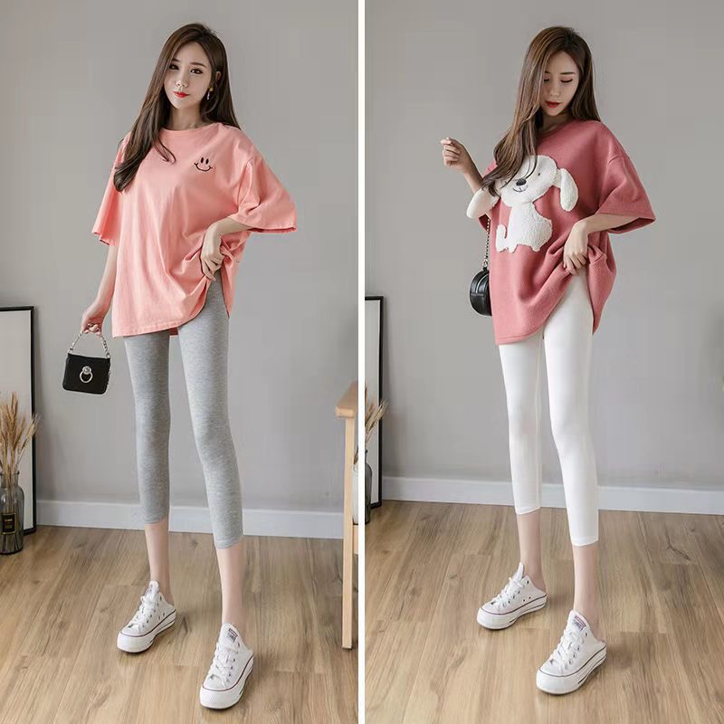 Quần Legging Lửng Thể Thao Siêu Co Giãn Dành Cho Nữ