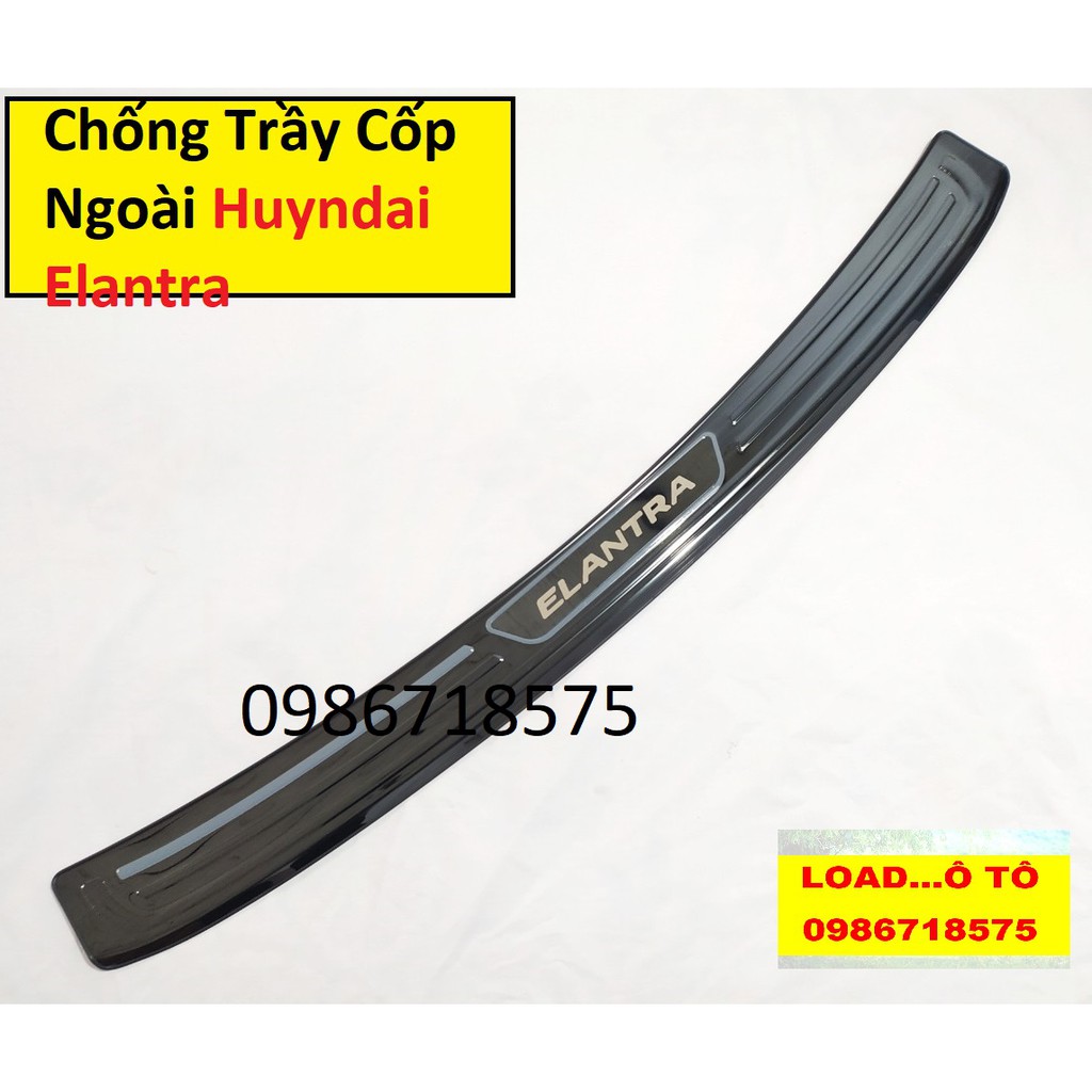 Chống Trầy Cốp Trong, Ngoài yundai Elantra 2022-2019 Chất Liệu Titan