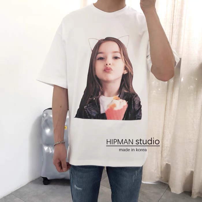 Áo thun tay lỡ form rộng Unisex, áo thun nam nữ in nhiệt ATI04 | BigBuy360 - bigbuy360.vn