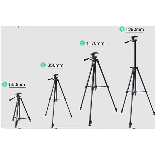 Gậy tripod 3388 kèm nút bluetooth - AT