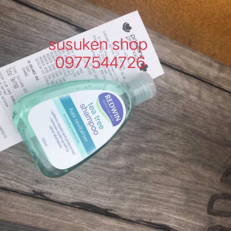 Dầu gội trị gàu nấm Redwin Tea Tree