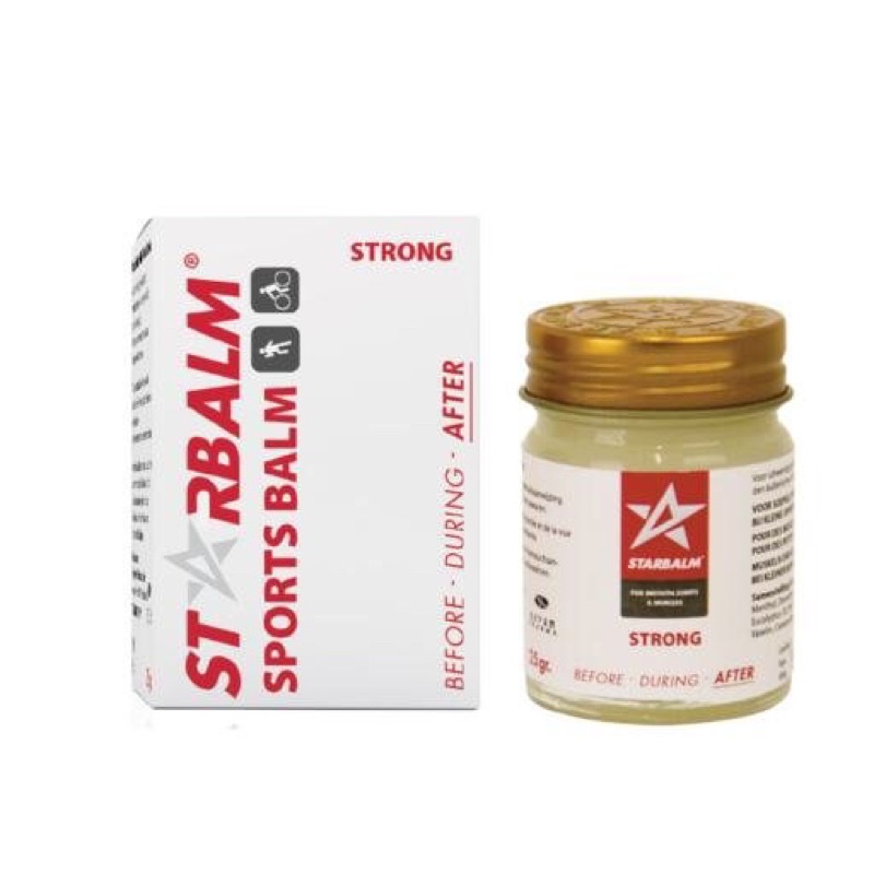 Cao xoa bóp Starbalm giúp làm ấm, tăng tuần hoàn giảm đau cơ 10g / 25g