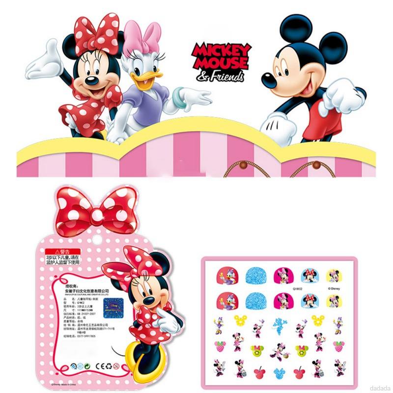 Miếng dán 3D trang trí móng tay dễ thương dành cho bé gái