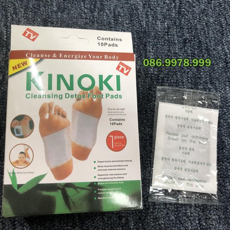 Miếng dán thải độc chân KINOKI 💖SIÊU SALE💖 Combo 2 miếng dán chân Nhật Bản, giúp ngủ ngon, massage chân | BigBuy360 - bigbuy360.vn