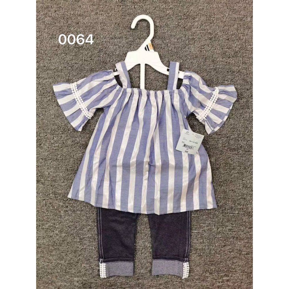 Set bộ bé gái quần legging