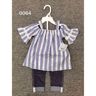 Set bộ bé gái quần legging
