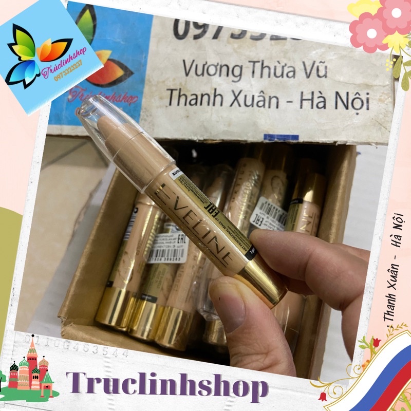 Bút che khuyết điểm làm sáng da Eveline Art Scenic