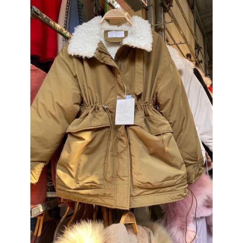 Áo phao hót lông nữ