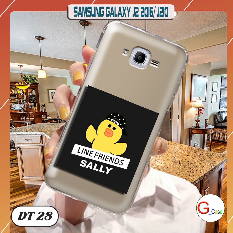 Ốp lưng SAMSUNG GALAXY J2 2016/ J210 dẻo trong in hình