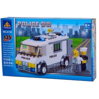 Lắp Ráp Xếp Hình Cảnh Sát 135 Chi Tiết