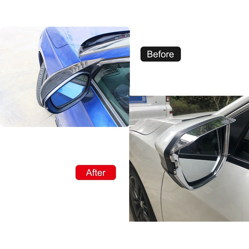 Miếng Dán Trang Trí Kính Chiếu Hậu Chống Nước Mưa Cho Xe Hơi 11Th Gen Honda Civic 2022