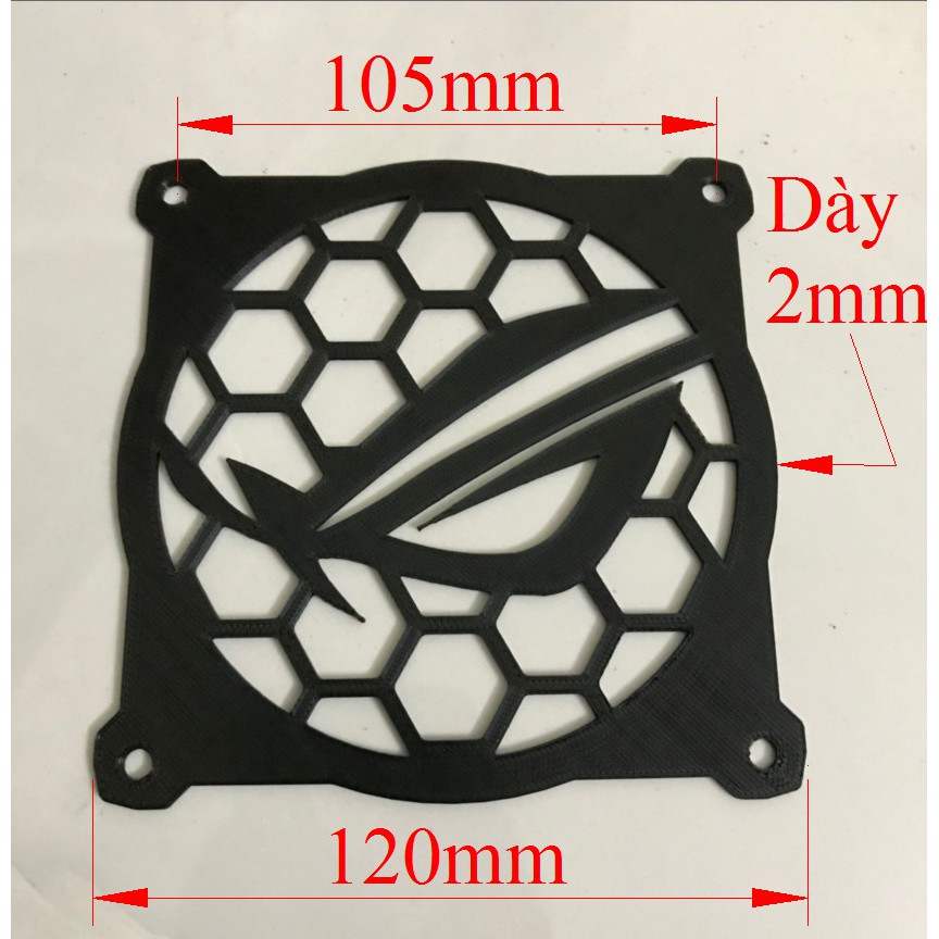 Che quạt CPU 12cm / CPU Fan Cover 12cm