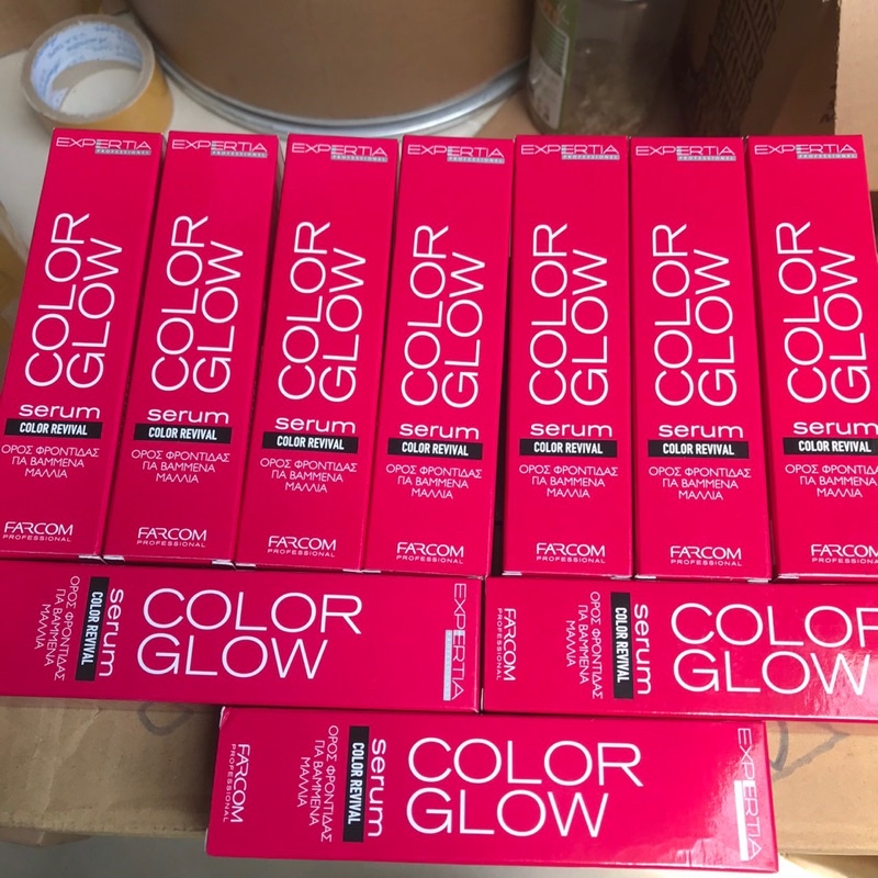 SERUM DƯỠNG MÀU TÓC NHUỘM FARCOM COLOR GLOW SERUM 50ml