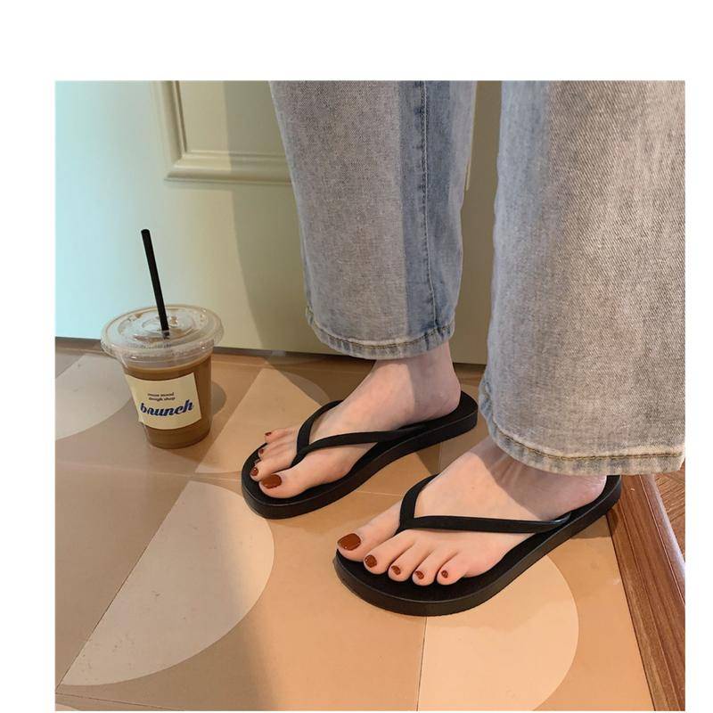 Dép xỏ ngón nữ xixitiao màu trơn phong cách tối giản