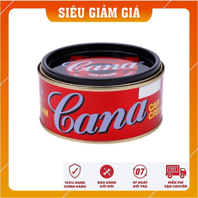 Xi Cana hàng Chuẩn Thái Lan Kem Đánh Bóng Xóa Trầy Xước Sơn Ô tô - Xe Máy Car Cana Cream 100g - 220g