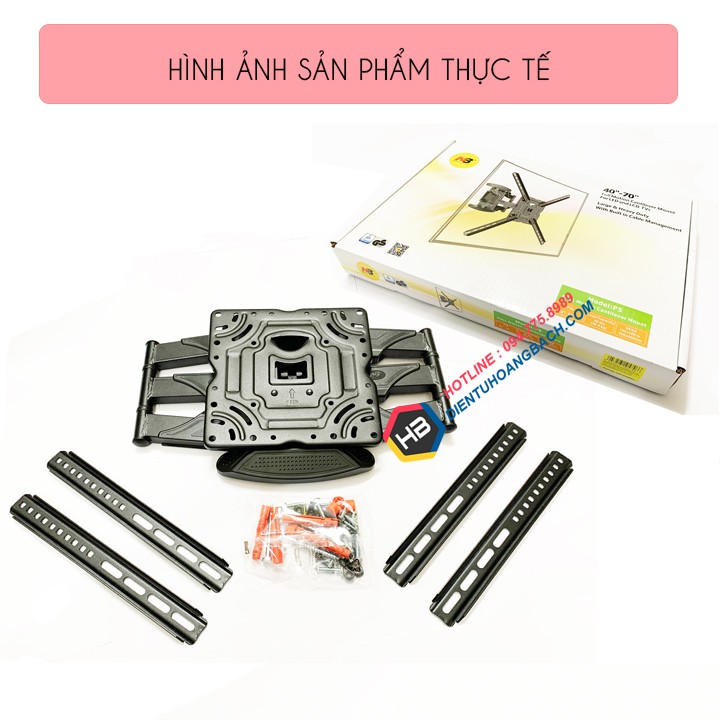 [Chính Hãng] Giá treo tivi đa năng NB P5 32 - 60 inch / 40 - 70 Inch - Giá Treo Tivi Xoay Cơ Động